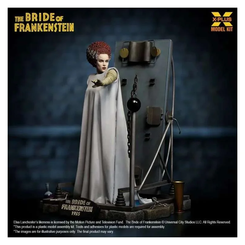 The Bride Of Frankenstein 1/8 Scale Model Kit X-Plus