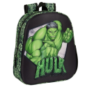 3D Backpack - 33 x 27 x 10 cm - Hulk ™ 