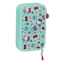 Double pencil case & stationery set (28 pieces) - Sea lovers - Hello Kitty Pencil Case