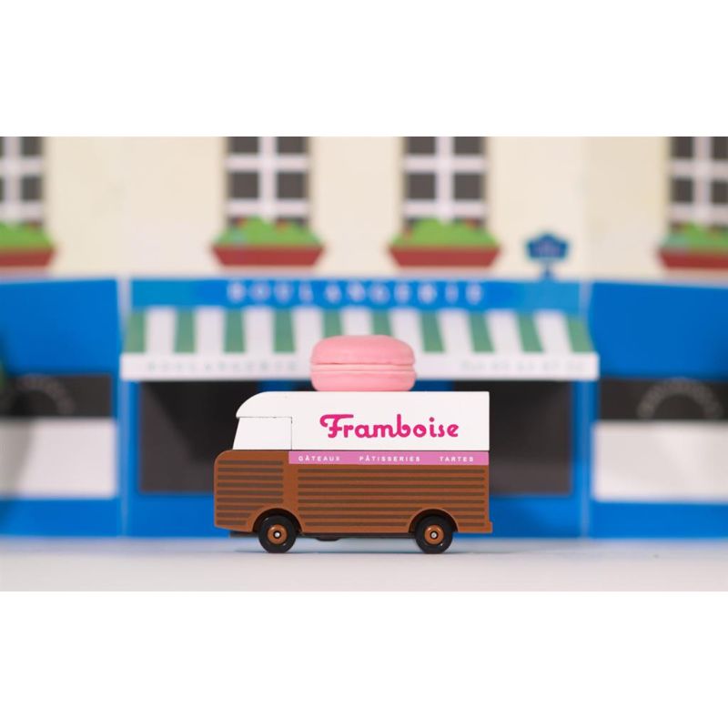 Candycar Vans - Macaron Van Rose 