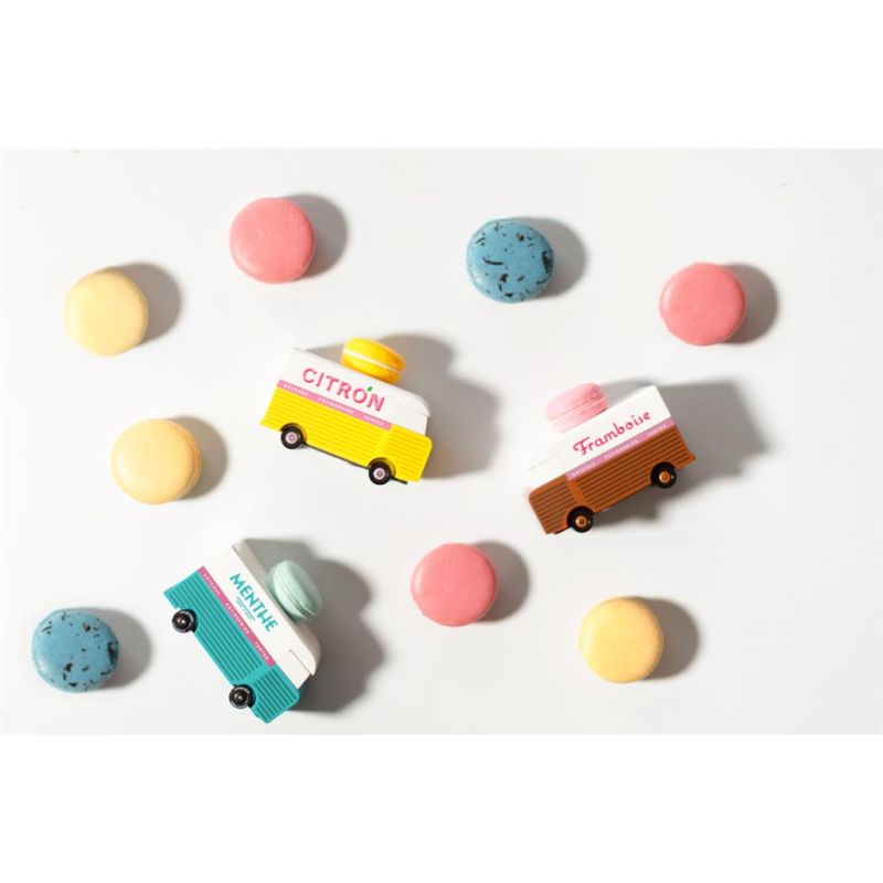 Candycar Vans - Macaron Van Rose