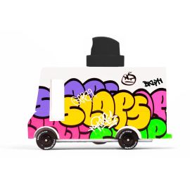 Candycar Vans - Black Graffiti 