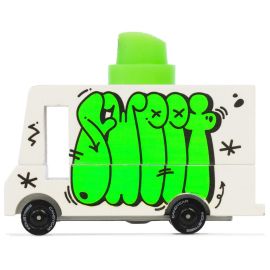 Candycar Vans - Green Graffiti 