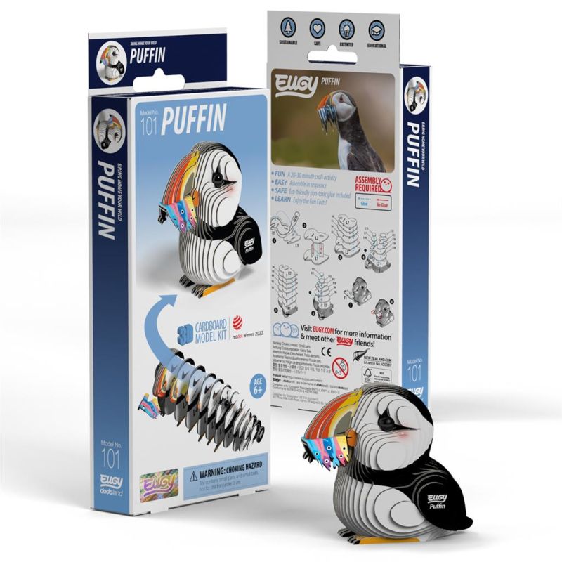 EUGY 3D - Puffin Model kit 