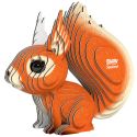 EUGY 3D - Squirrel Cardboard modelkit