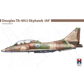 Hobby 2000: 1/48; Douglas TA-4H/J Skyhawk IAF (Hasegawa + Cartograf + Masks + 3D Printed Parts + Resin Exhaust) Model kit 