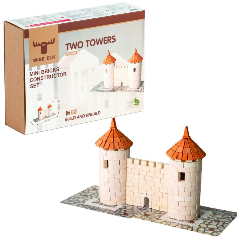 Mini-brick constructor "Two towers" 