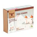 Mini-brick constructor "Two towers" Building Games