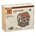 Mini-brick builder "Farmer's House" Building Games