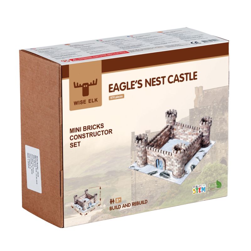 Mini-brick builder “Château du Nid d’Aigle” Building Games