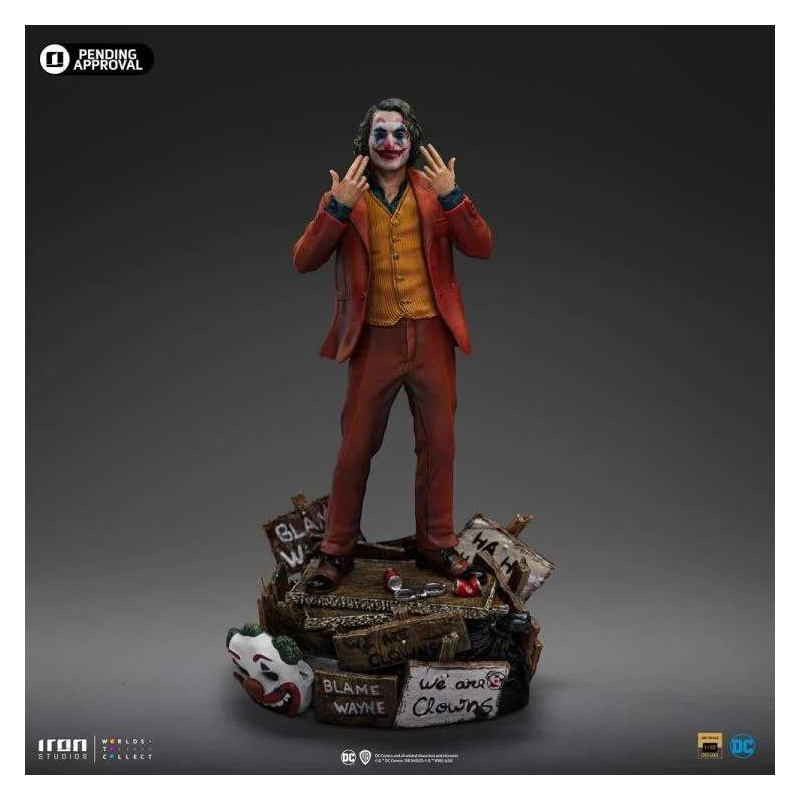 Joker Arthur Fleck 1/10 Statue Iron Studios