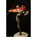 Fairy Tail statuette 1/6 Erza Scarlet High Kick Black Bunny Ver. 37cm