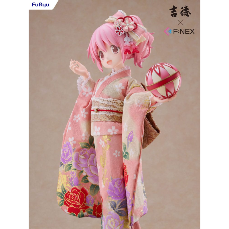 Puella Magi Madoka Magica F:NEX statuette 1/4 Rebellion Madoka Kaname Japanese Doll 43 cm