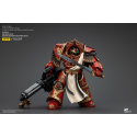 Warhammer The Horus Heresy figure 1/18 Blood Angels Crimson Paladins Squad Crimson Paladin with Iliastus Assault Cannon 14 cm