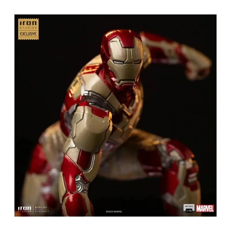 MARVEL - Iron Man Mark XLII - Statue Del. Art Scale 1/10 14cm 2023 CCXP Iron Studios