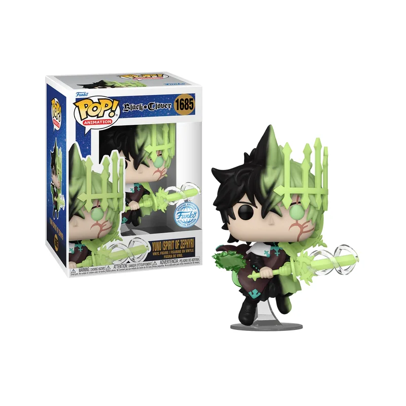 BLACK CLOVER - POP Animation N° 1685 - Yuno (Spirit of Zephyr) Pop figure 