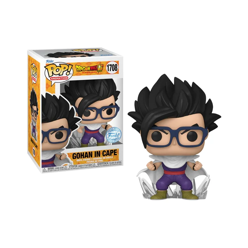 DRAGON BALL SUPER SH -POP Animation N°1708 -Gohan with Cape with Chase Pop figure 