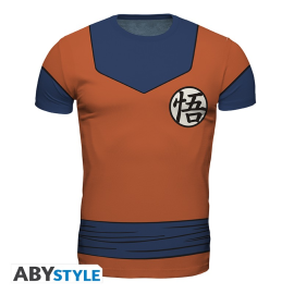 DRAGON BALL SUPER - Men's "Goku costume" replica t-shirt* XL 