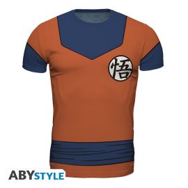 DRAGON BALL SUPER - Men's "Goku costume" replica t-shirt* M 