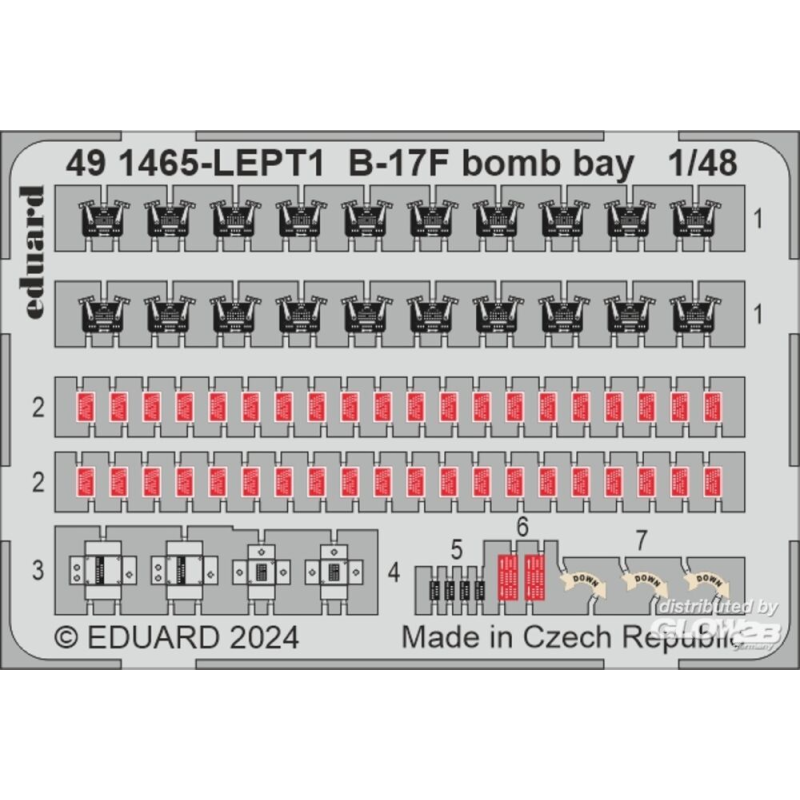 B-17F PART II Eduard