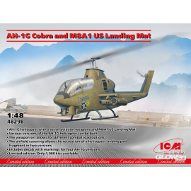 AH-1G Cobra and M8A1 US Landing Mat LIMITED EDITION! Model kit 