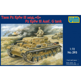 Pz.Kpfw.III Ausf.G WWII Model kit 