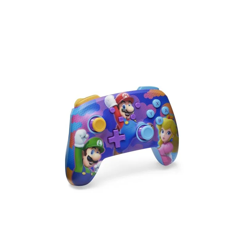 Enhanced Wireless Controller for Switch - Mario - Color Splash Heroes Gamepad