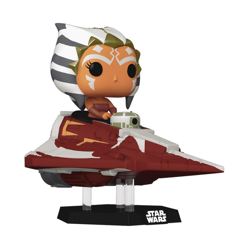 Star Wars: The Clone Wars POP! Wrinkles Vinyl Bobble Head Ahsoka Tano in Delta 7 Jedi Starfighter 15 cm Pop figure 