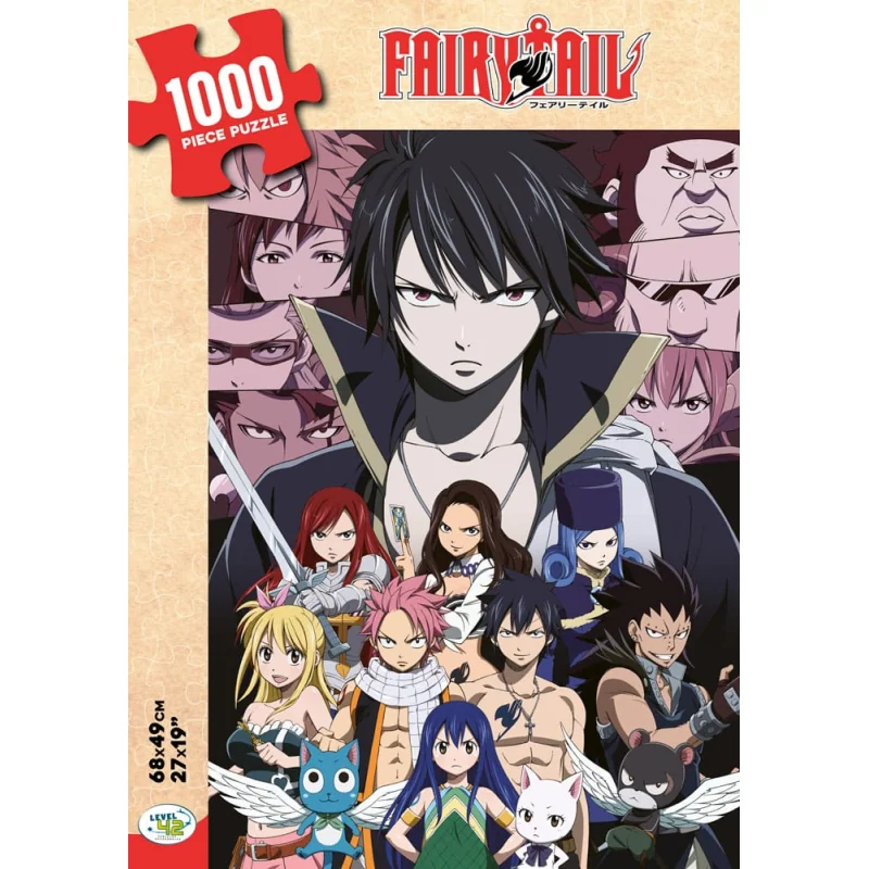 BE-235825 FAIRY TAIL - The Guild - Puzzle 1000P 68x49cm