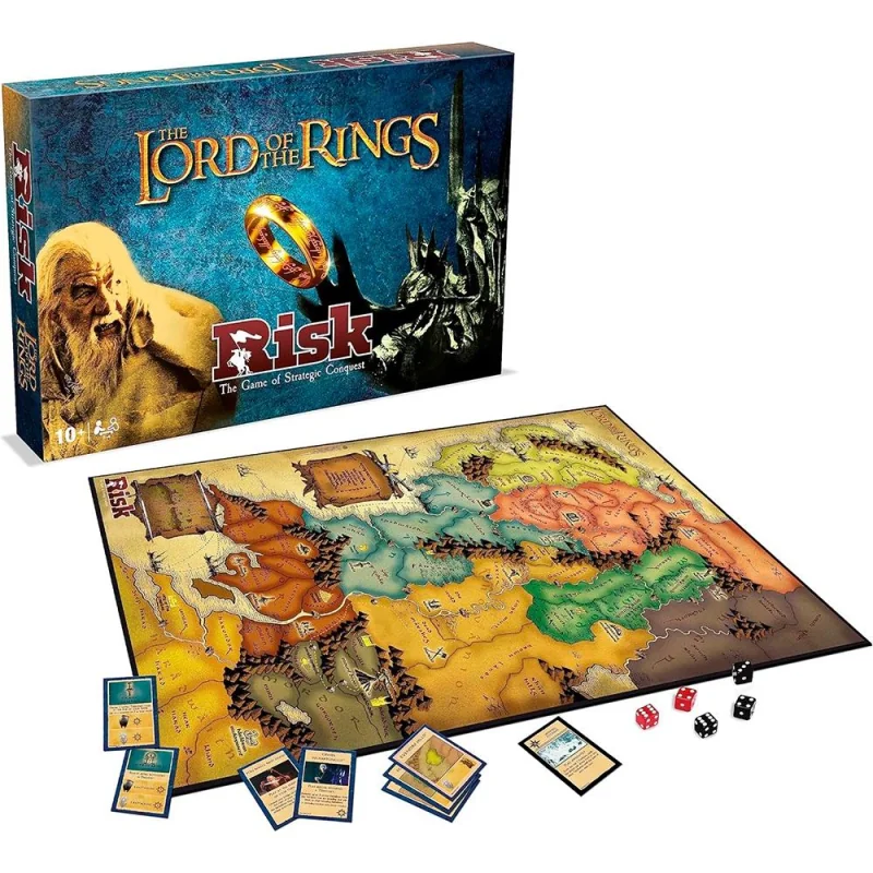 Winning Moves Lord of the Rings - Risk Board Game English