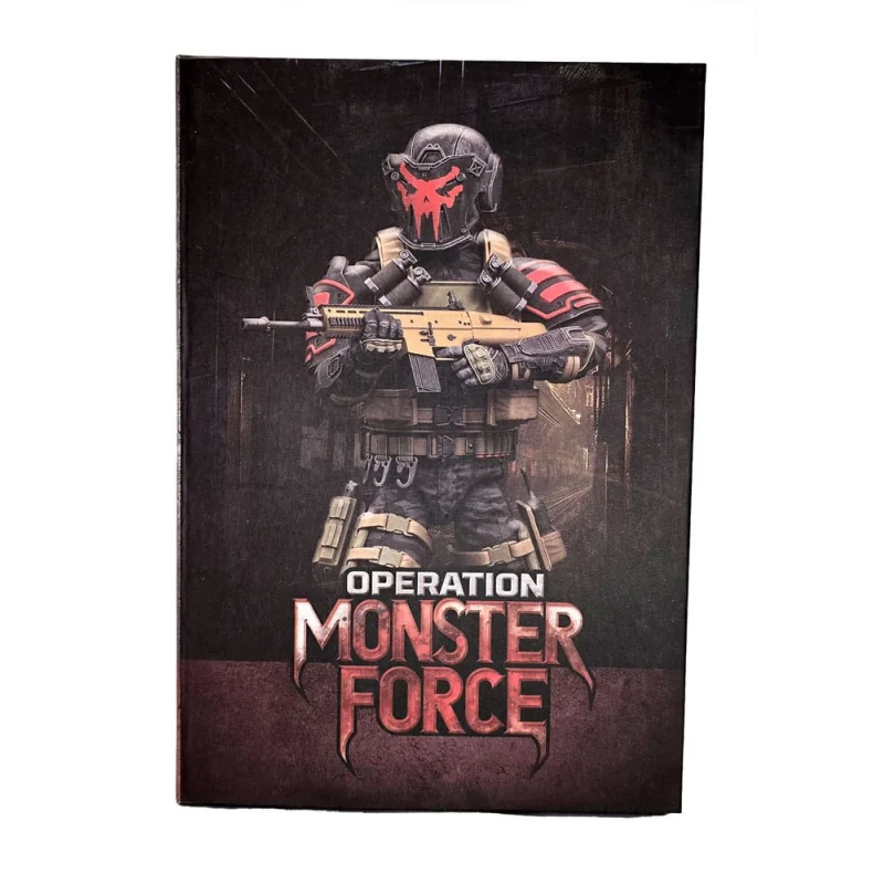 Operation: Monster Force action figure 1/12 Delta Red Nocturnal Operations Trooper 15 cm