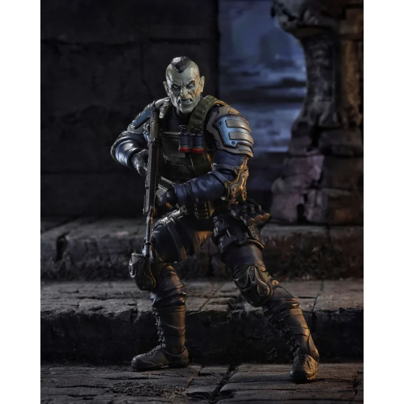 Operation: Monster Force action figure 1/12 Delta Red Urban Operations Trooper 15 cm