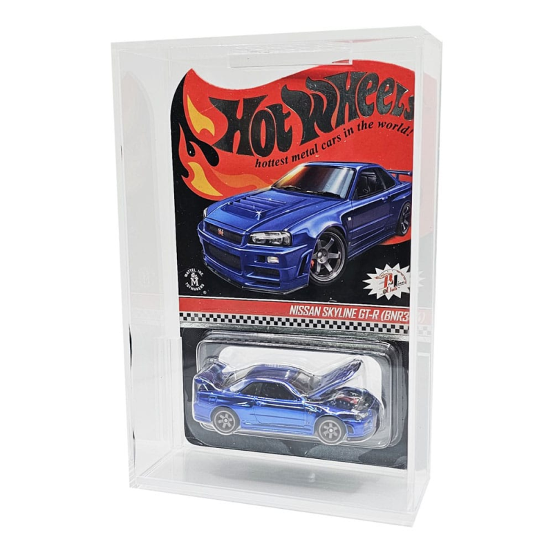 Hot Wheels 2-Pack Acrylic Protective Boxes for Mainline 