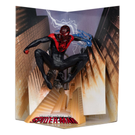 MARVEL - Spider-Man (Miles Morales: Spider-Man 1) - Statuette 13cm Figurine 