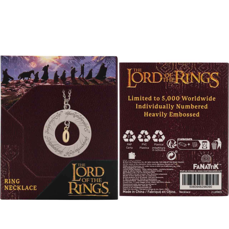 The Lord Of The Rings - One Ring Necklace Pendants and necklaces