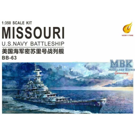 U.S. Navy Battleship BB-63 USS MISSOURI Model kit 