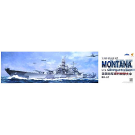 U.S. Navy Battleship BB-67 USS MONTANA Model kit 