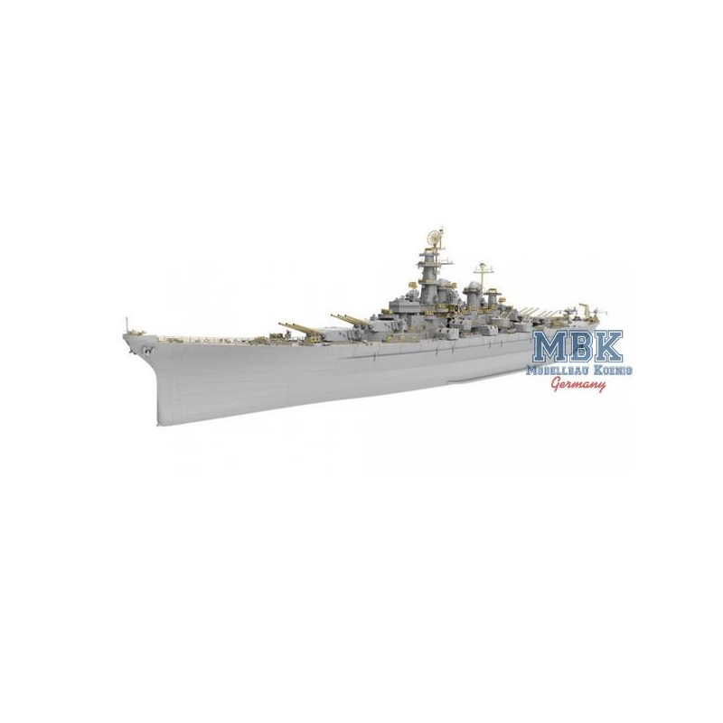 U.S. Navy Battleship BB-67 USS MONTANA-Deluxe Kit Ship model kit