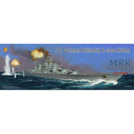 German Battleship H-Class HUTTEN-Deluxe Kit Model kit 