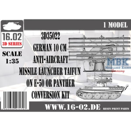 10cm Taifun Raketenwerfer auf E50/Panther Umbau Model kit 