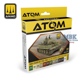 ATOM Tiger I Colors Set (1942-1945) Paint 