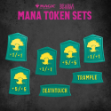 Magic the Gathering Dice and Token Pack Green Mana