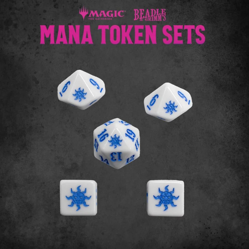 BNG032005 Magic the Gathering Dice and Token Pack White Mana