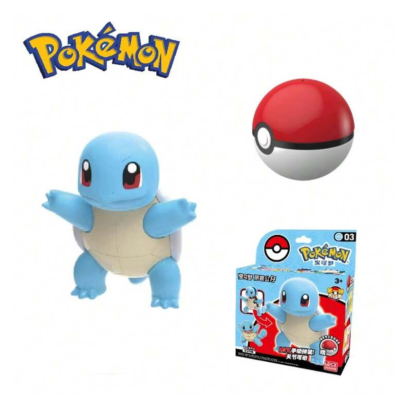 Pokemon Model Kit & Pokeball Squirtle 6Cm 