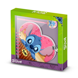 STITCH - Muffin - Gift Box - Secret Journal + Ballpoint Pen 