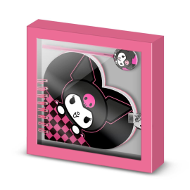 HELLO KITTY - Kuromi - Gift Box - Secret Journal + Ballpoint Pen 