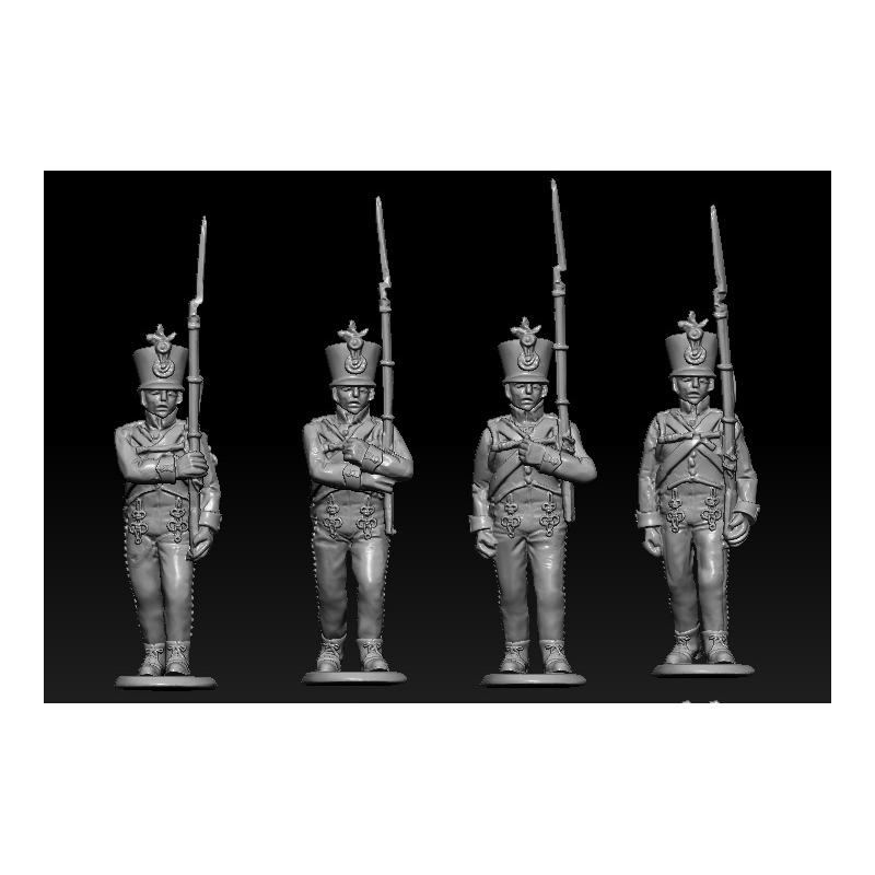 NEW SET! Napoleonic Hungarian Infantry (Marching) Historical figure