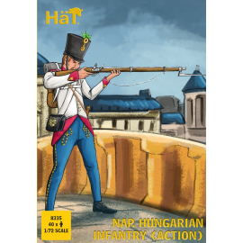 NEW SET! Napoleonic Hungarian Infantry (IN Action) Figure 