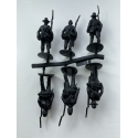 ACW Marching set 2 molded in Dark blue color like ACW Union army Historical figure