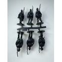 ACW Marching set 1 molded in Light gray color like ACW Confederates Historical figure